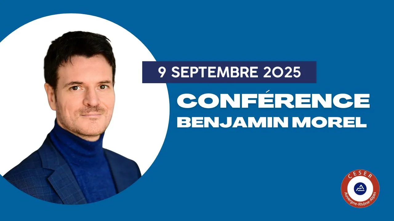 Conférence "Refonder la démocratie régionale : le rôle décisif des CESER par Benjamin MOREL , constitutionnaliste et professeur de droit public